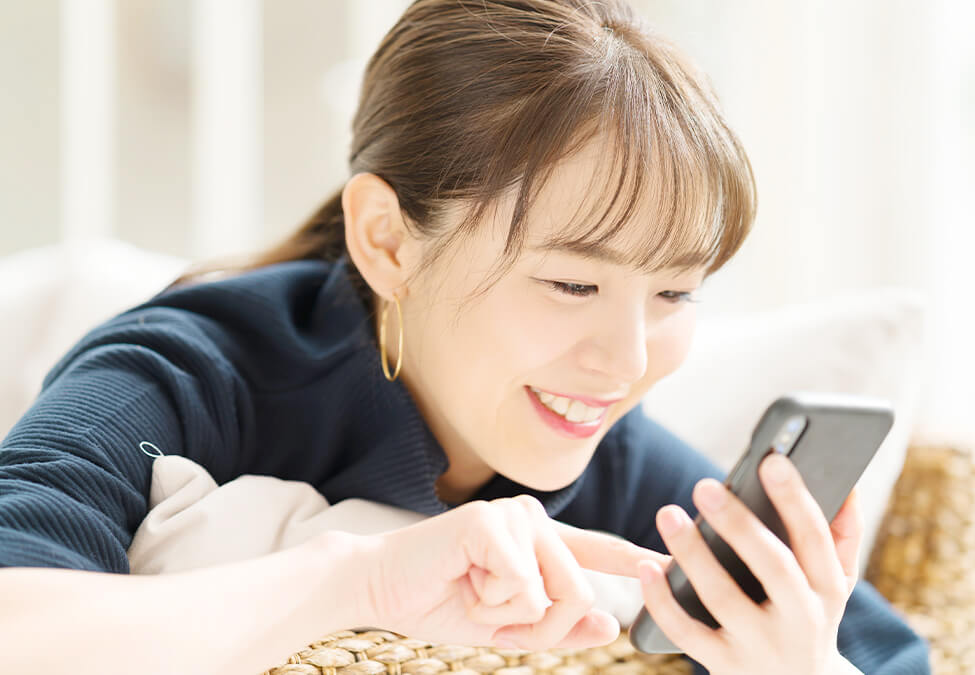 スマホで簡単!WEB予約に対応